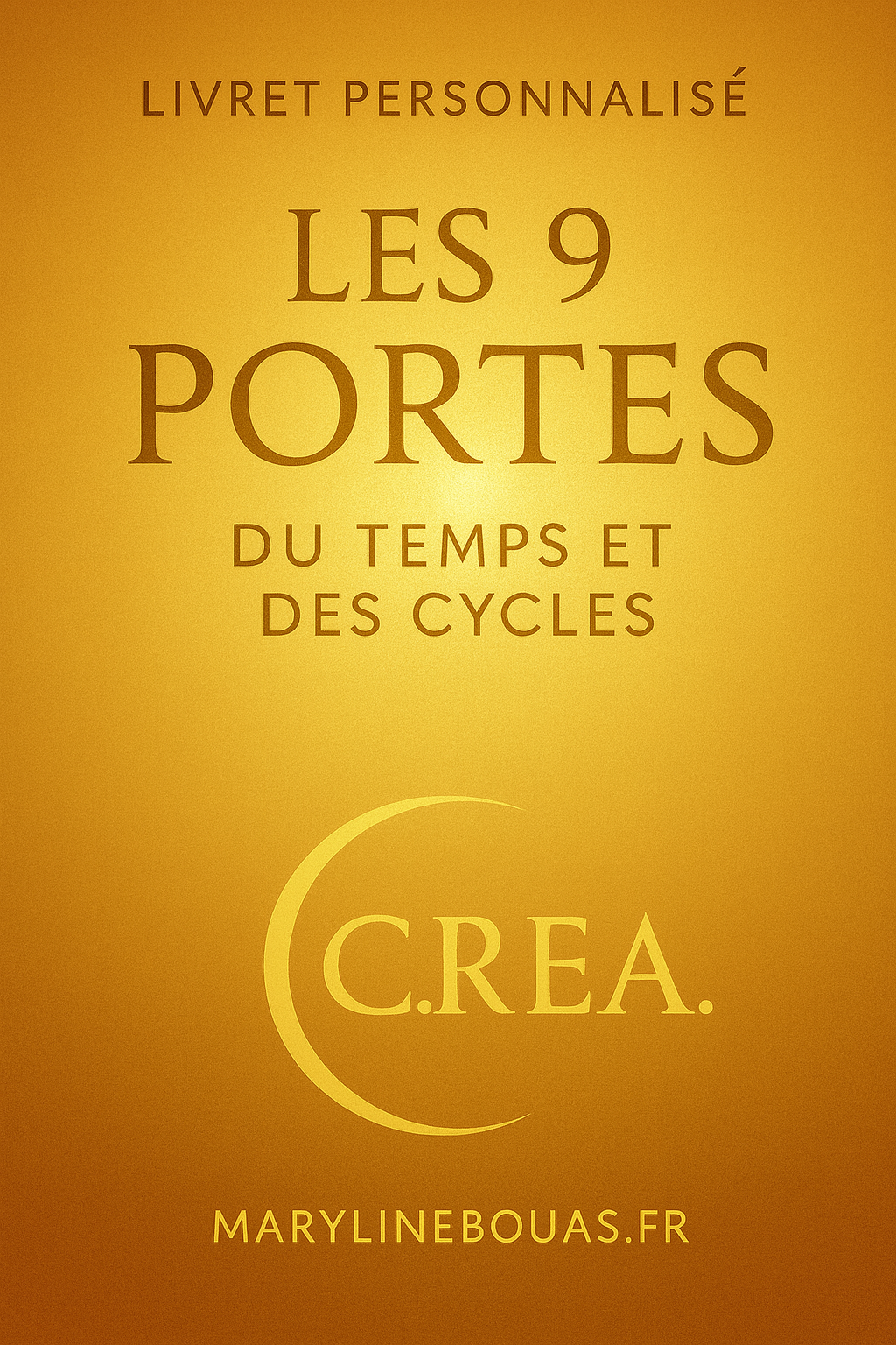livret personnalisé « les 9 portes du temps et des cycles » 2026-2034